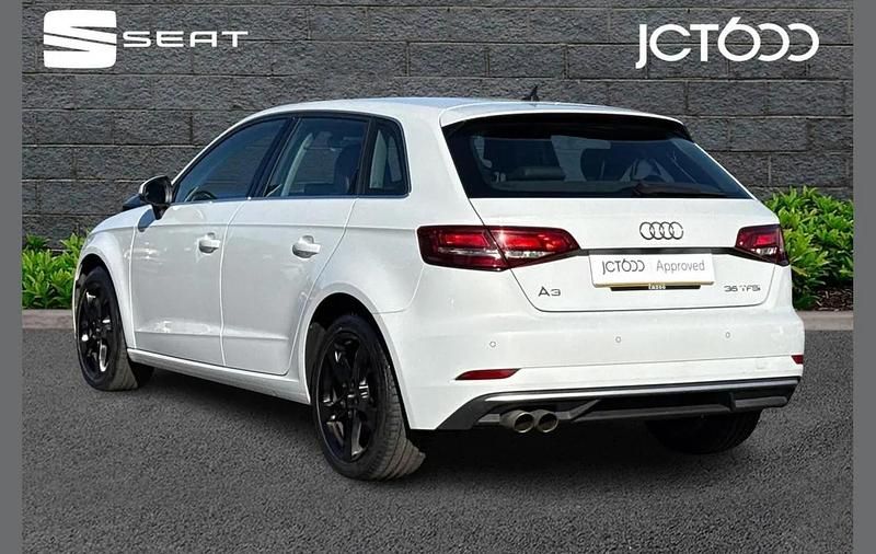 Used Audi A3 Sport 147 HP (108 kW) 2019 White Sedan