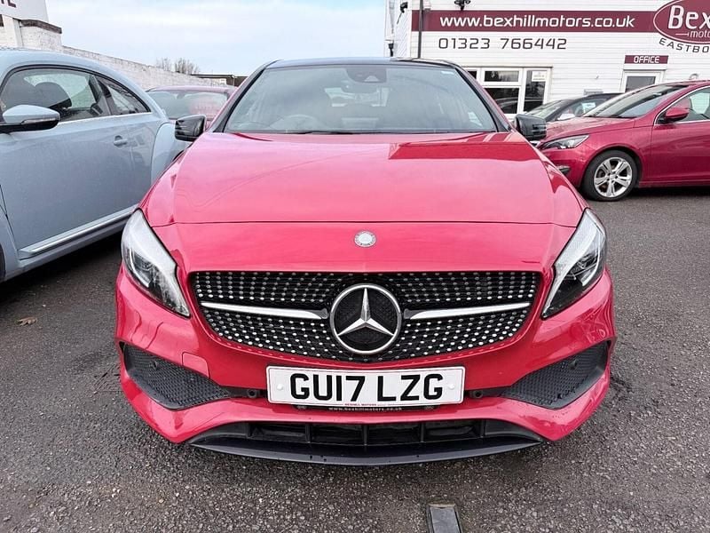Used Mercedes A180 AMG Line Premium Plus 2017 Red Hatchback
