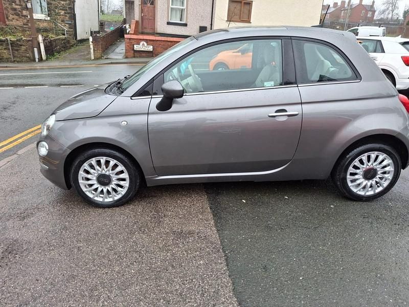 Used Fiat 500 Lounge 69 HP (50 kW) 2018 Grey Hatchback