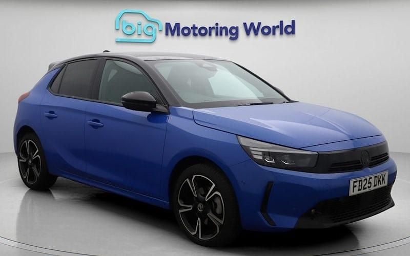 Used Vauxhall Corsa Ultimate 101 HP (74 kW) 2025 Blue Hatchback