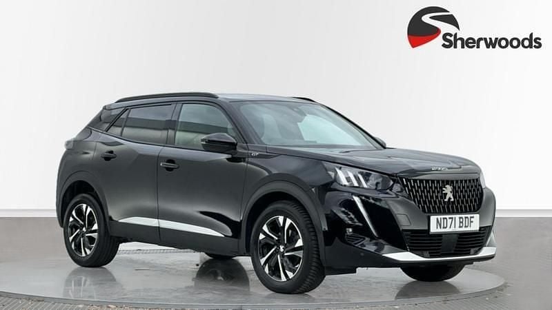 Nera black Used 2021 Peugeot 2008 GT SUV | £15,799 (A bit pricey) - Image 1/4