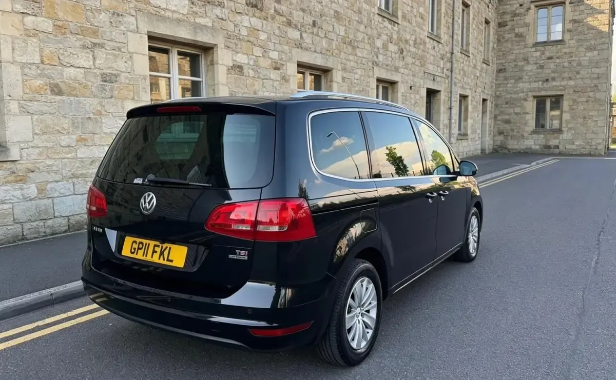 Used VW Sharan 150 HP (110 kW) 2011 Black MPV
