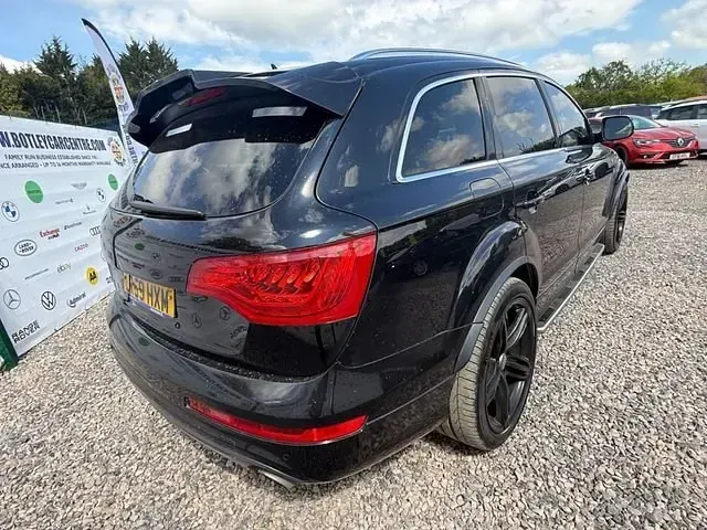 Begagnad Audi Q7 S-Line 240 HK (176 kW) 2009 Svart SUV