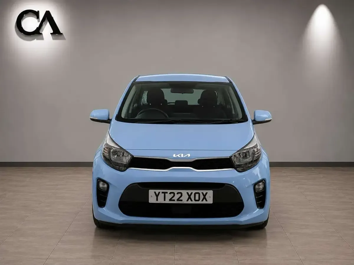 Used Kia Picanto 66 HP (48 kW) 2022 Blue Hatchback