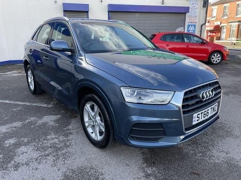 Used Audi Q3 Design 150 HP (110 kW) 2016 Blue SUV