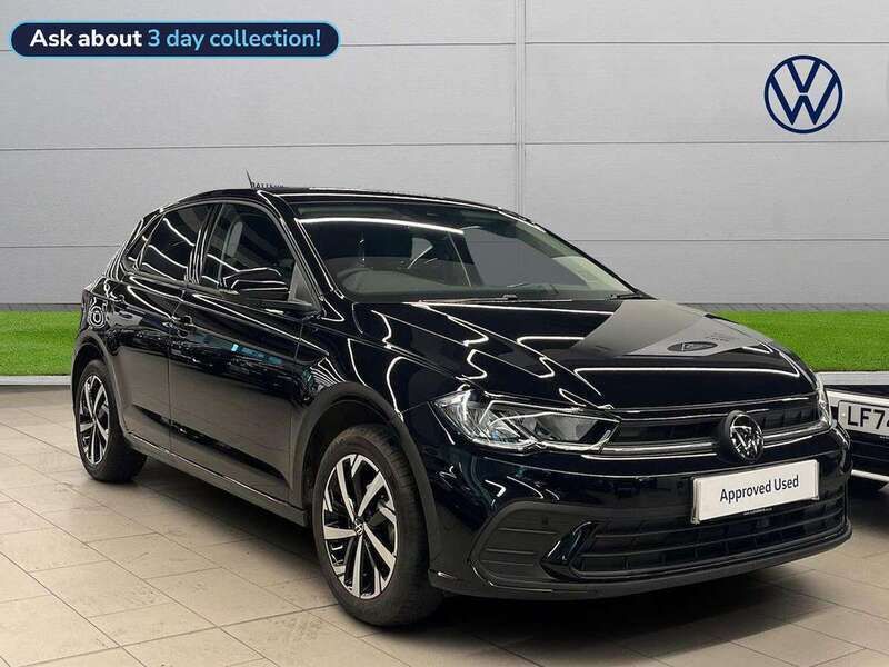 Black Used 2025 VW Polo Match Hatchback | £20,799 (Fair price) - Image 1/4