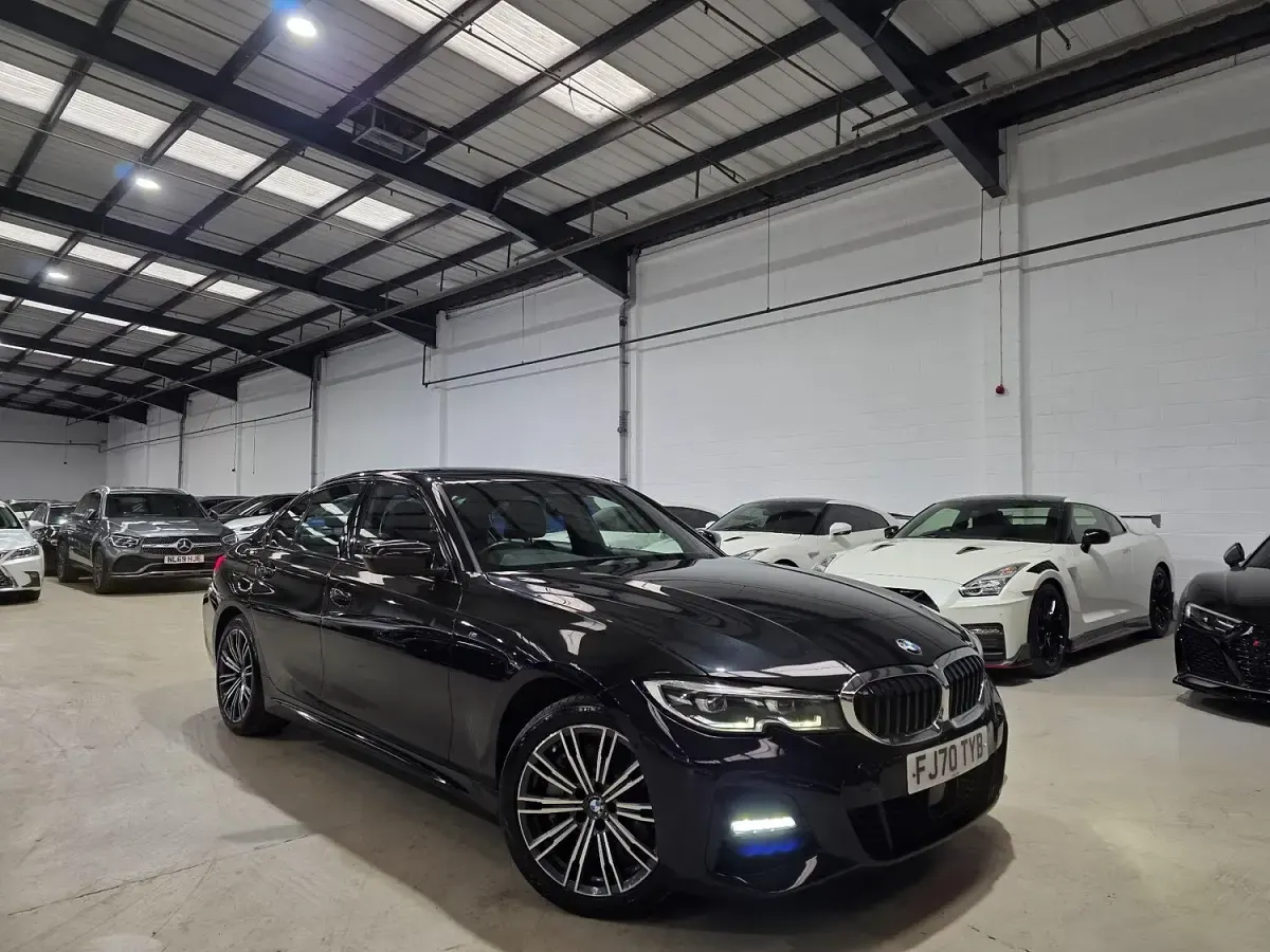 Used BMW 330e M Sport 2021 Black Sedan