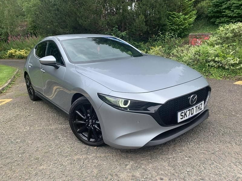 Silver Used 2020 Mazda 3 Inclusive Hatchback | £16,995 (Fair price) - Image 1/1