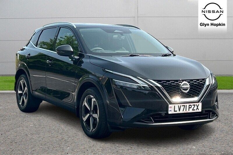 Black Used 2021 Nissan Qashqai N-Connecta SUV | £17,177 (Fair price) - Image 1/2