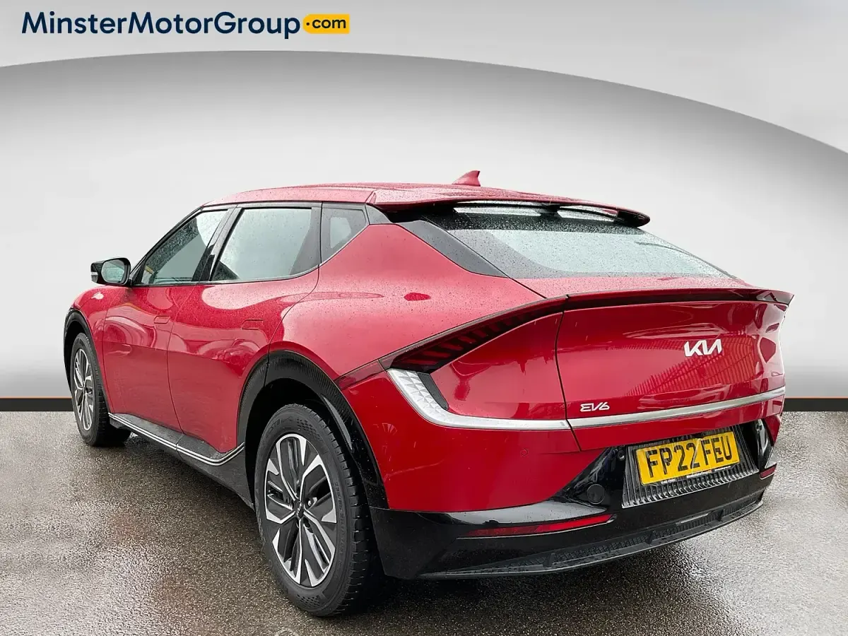 Used Kia EV6 Air 77 kW (105 HP) 2022 Red SUV