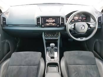 Used Skoda Karoq SE L 150 HP (110 kW) 2023 Blue SUV