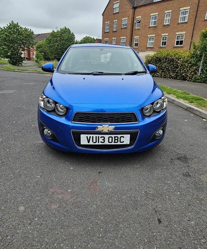 Blue Used 2013 Chevrolet Aveo LTZ Hatchback | £1,995 (Fair price) - Image 1/4