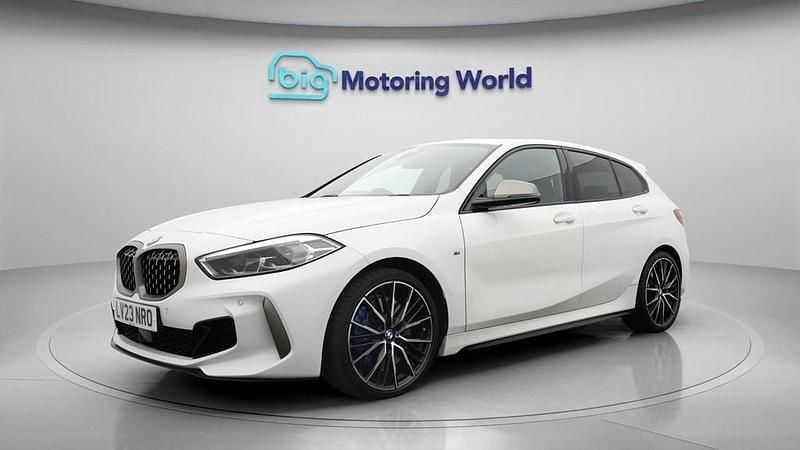 Used BMW M135 306 HP (225 kW) 2023 White Hatchback