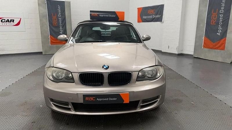 Used BMW 120 Cabriolet Sport Line 170 HP (125 kW) 2008 Silver Cabriolet