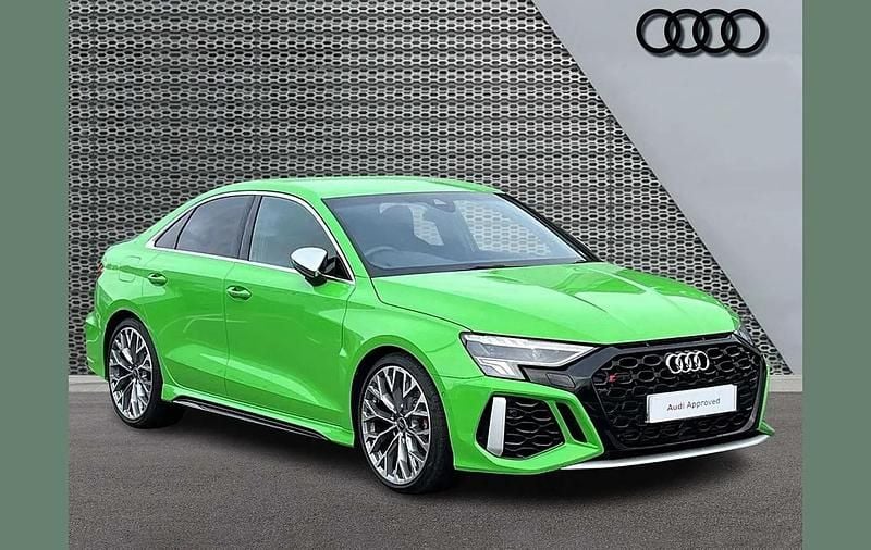 Used Audi RS3 Sport 400 HP (294 kW) 2023 Green Sedan