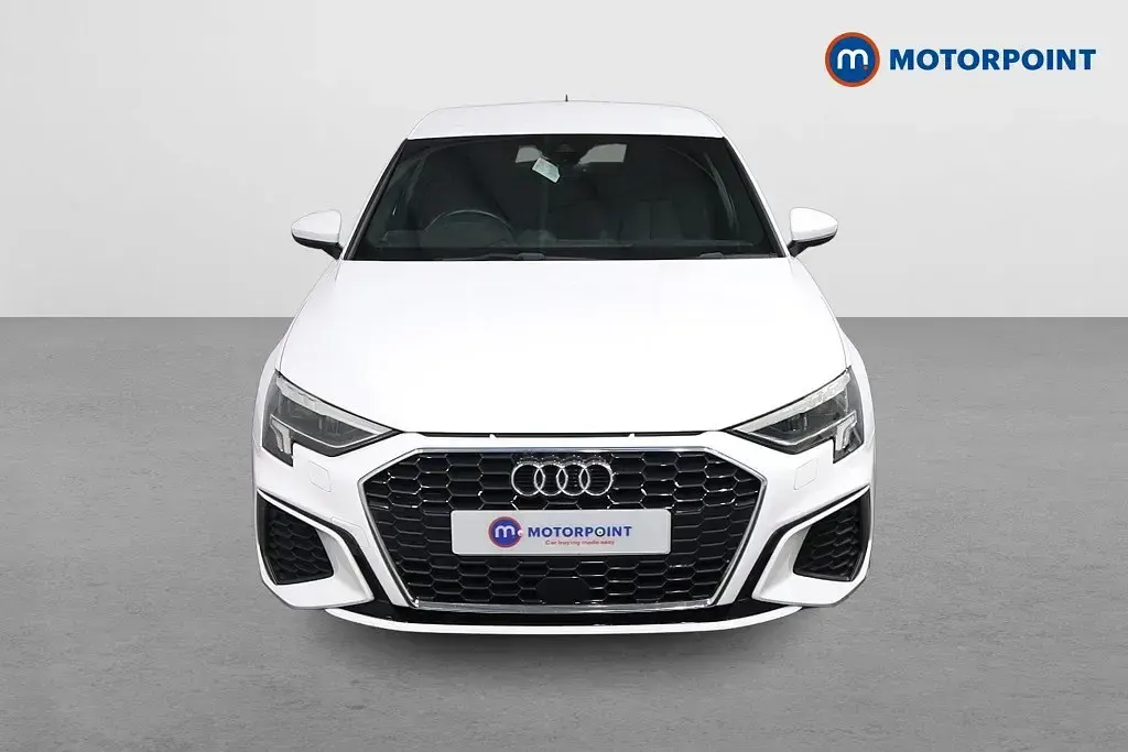 Używany Audi A3 S-Line 2021 Biały Sedan/Limuzyna