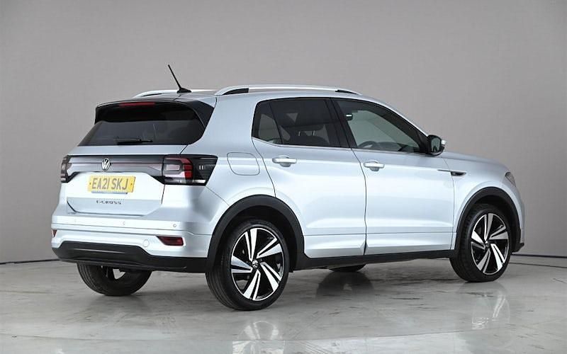 Used VW T-Cross R-line 116 HP (85 kW) 2020 Silver SUV