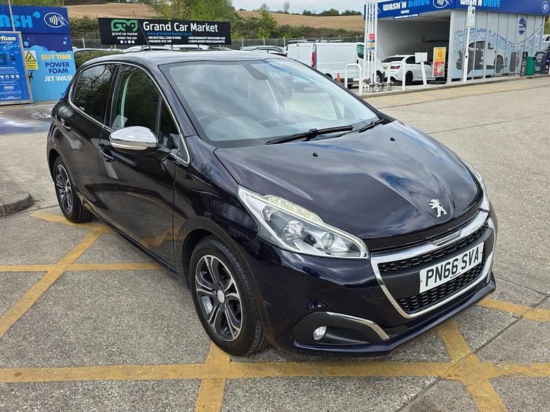 Used Peugeot 208 Allure 2016 Blue Hatchback