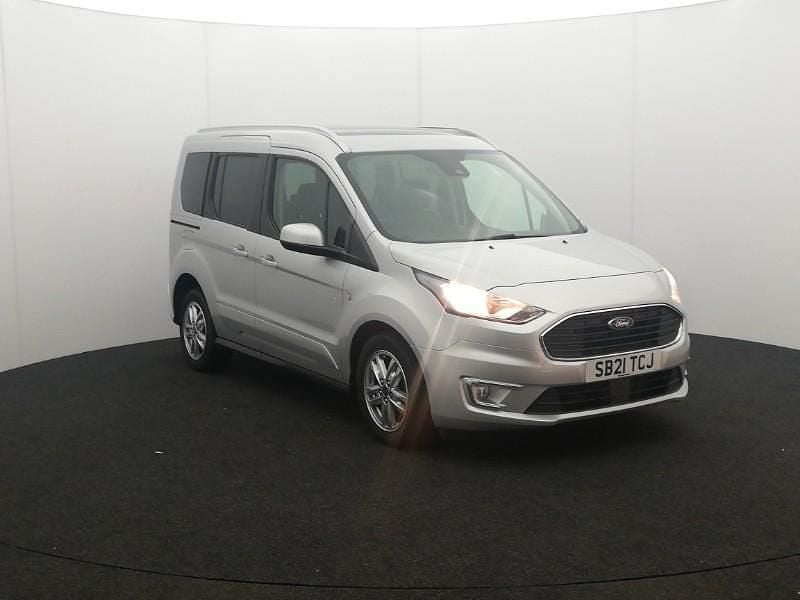 Silver Used 2021 Ford Tourneo Titanium Estate | £13,998 - Image 1/4