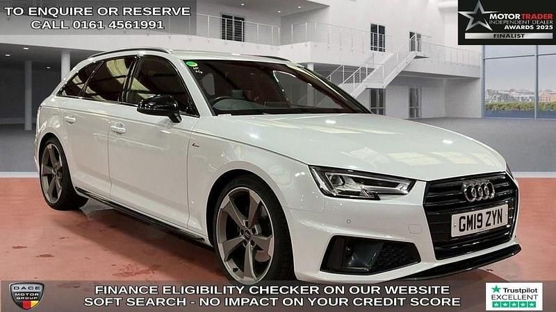 White Used 2019 Audi A4 Black Edition Estate | £18,690 (Fair price) - Image 1/4