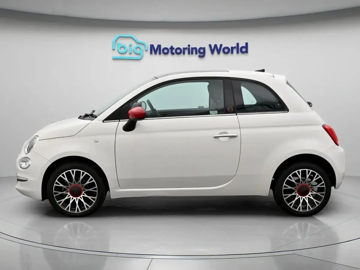 Used Fiat 500 Red 2024 White Hatchback