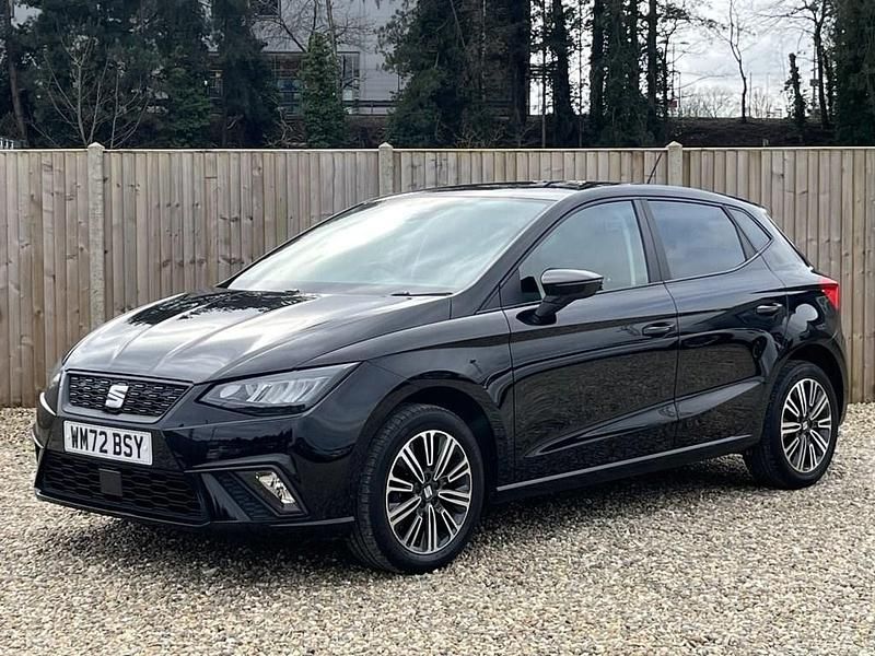 Used Seat Ibiza SE 95 HP (69 kW) 2023 Black Hatchback