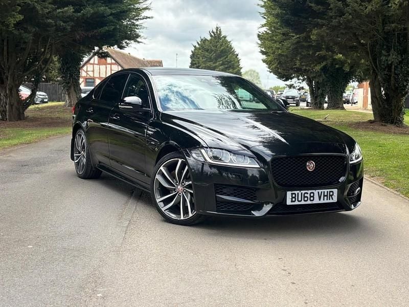 Used Jaguar XF R-Sport 2018 Black Sedan