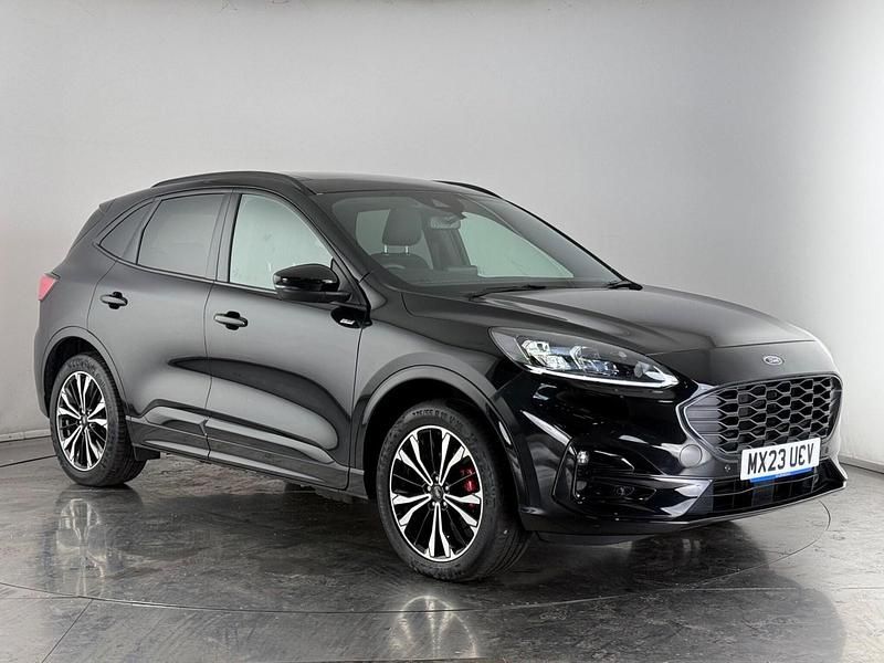 Black Used 2023 Ford Kuga ST-Line X SUV | £19,450 (Good price) - Image 1/4