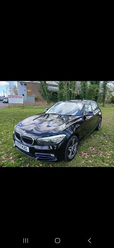 Used BMW 116 Sport Line 2017 Black Hatchback