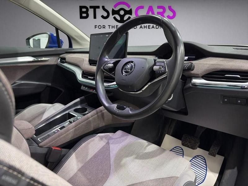 Used Skoda Enyaq iV ecoSuite 131 kW (179 HP) 2021 Blue SUV