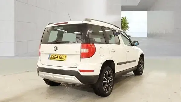 Used Skoda Yeti Elegance 140 HP (102 kW) 2014 White SUV