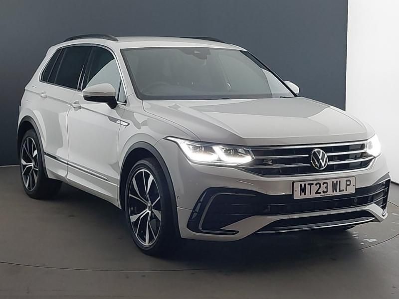 White Used 2023 VW Tiguan R-line SUV | £22,998 (Fair price) - Image 1/4