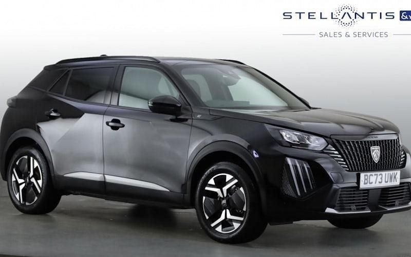 Black Used 2024 Peugeot e-2008 Allure SUV | £18,744 (Fair price) - Image 1/4