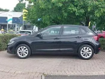 Used VW Polo Style 95 HP (69 kW) 2022 Black Hatchback