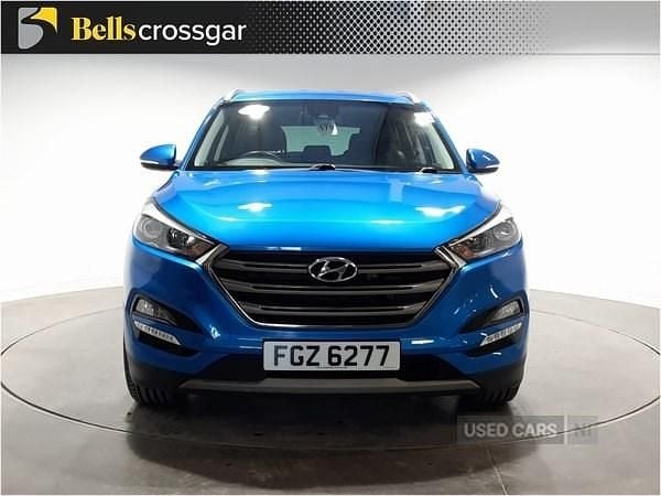 Used Hyundai Tucson Premium 141 HP (103 kW) 2017 Blue SUV