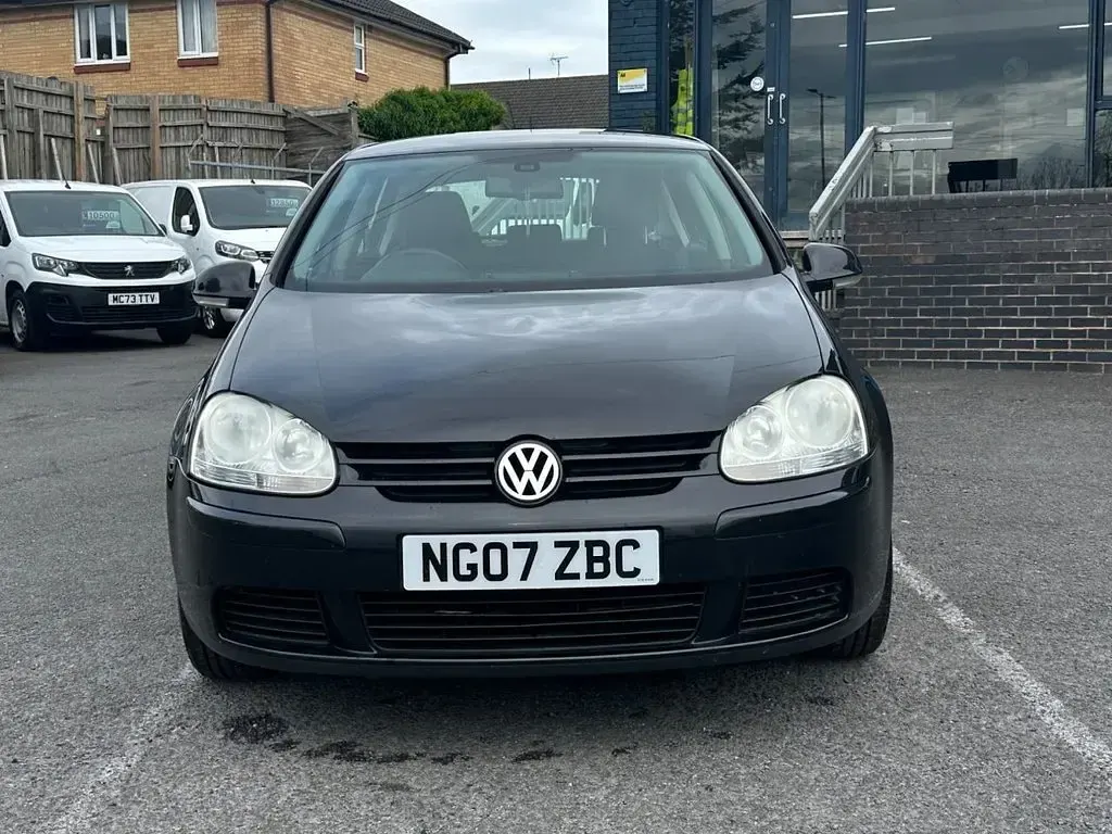 Used VW Golf V Match 113 HP (83 kW) 2007 Black Hatchback