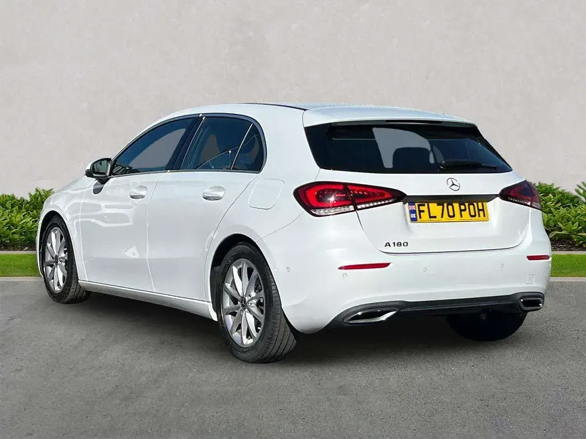Used Mercedes A180 Executive 2020 White Hatchback