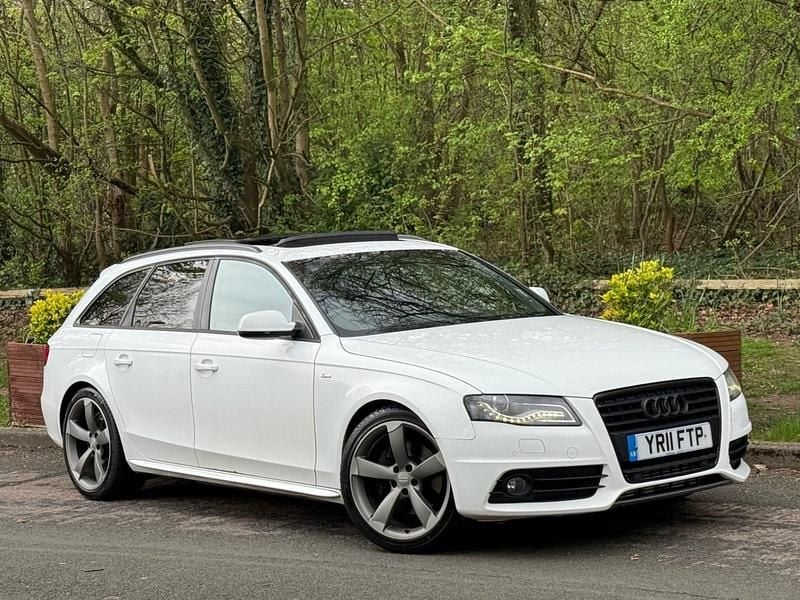 Used Audi A4 Black Edition 245 HP (180 kW) 2011 White Estate
