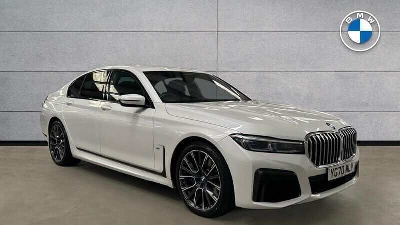White Used 2020 BMW 745e M Sport Sedan | £37,307 (Super price) - Image 1/4