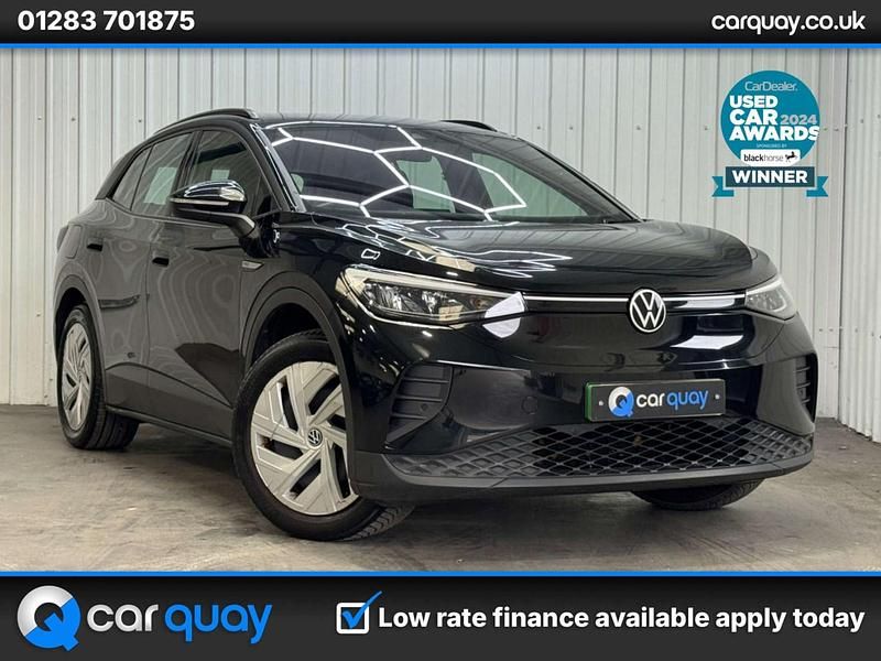 Black Used 2021 VW ID.4 Life SUV | £9,829 - Image 1/3