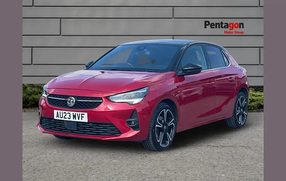 Used Vauxhall Corsa Ultimate 128 HP (94 kW) 2023 Red Hatchback