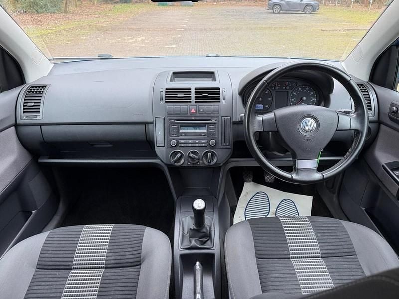 Used VW Polo Match 70 HP (51 kW) 2008 Blue Hatchback