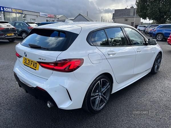 Used BMW 118 M Sport 2021 White Hatchback