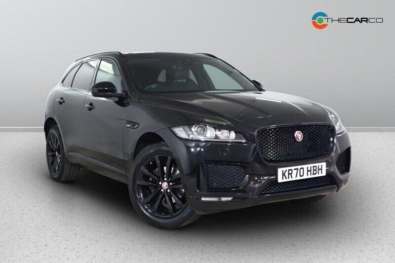 Black Used 2020 Jaguar F-Pace Chequered Flag SUV | £27,275 (A bit pricey) - Image 1/1