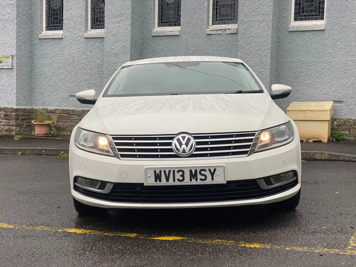 Used VW CC GT 2013 White Sedan