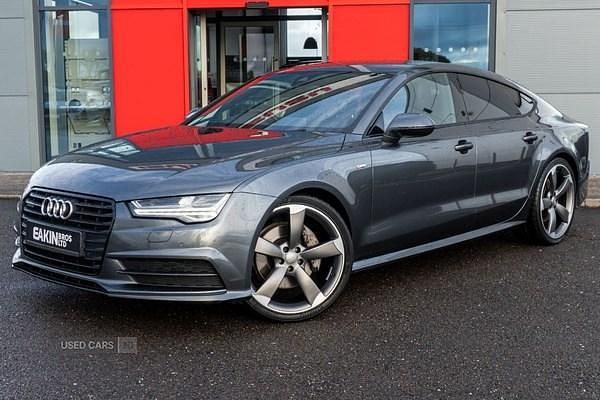 Grey Used 2016 Audi A7 Black Edition Hatchback | £15,995 (Fair price) - Image 1/4