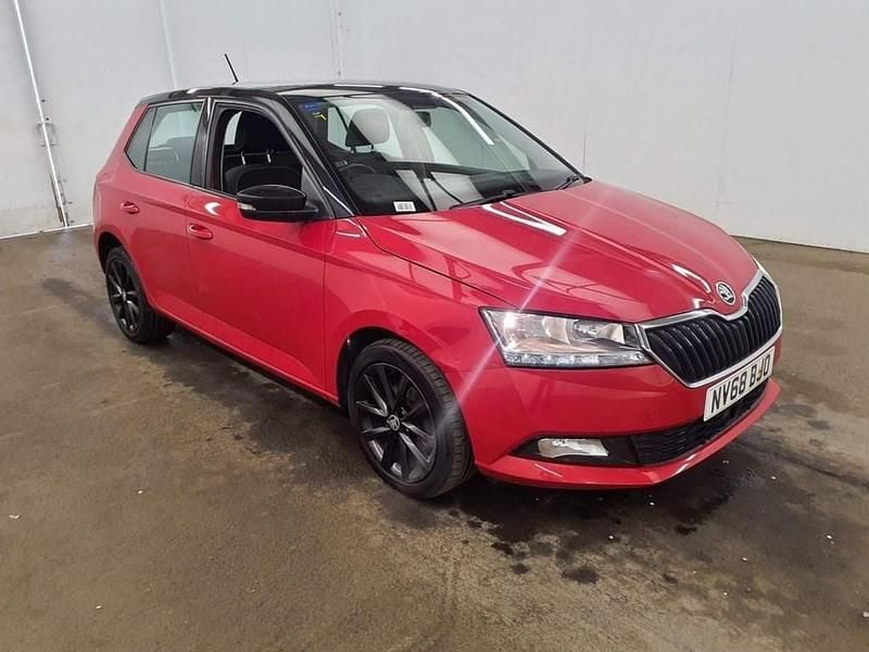 Red Used 2018 Skoda Fabia Colour Edition Hatchback | £7,699 (Fair price) - Image 1/4