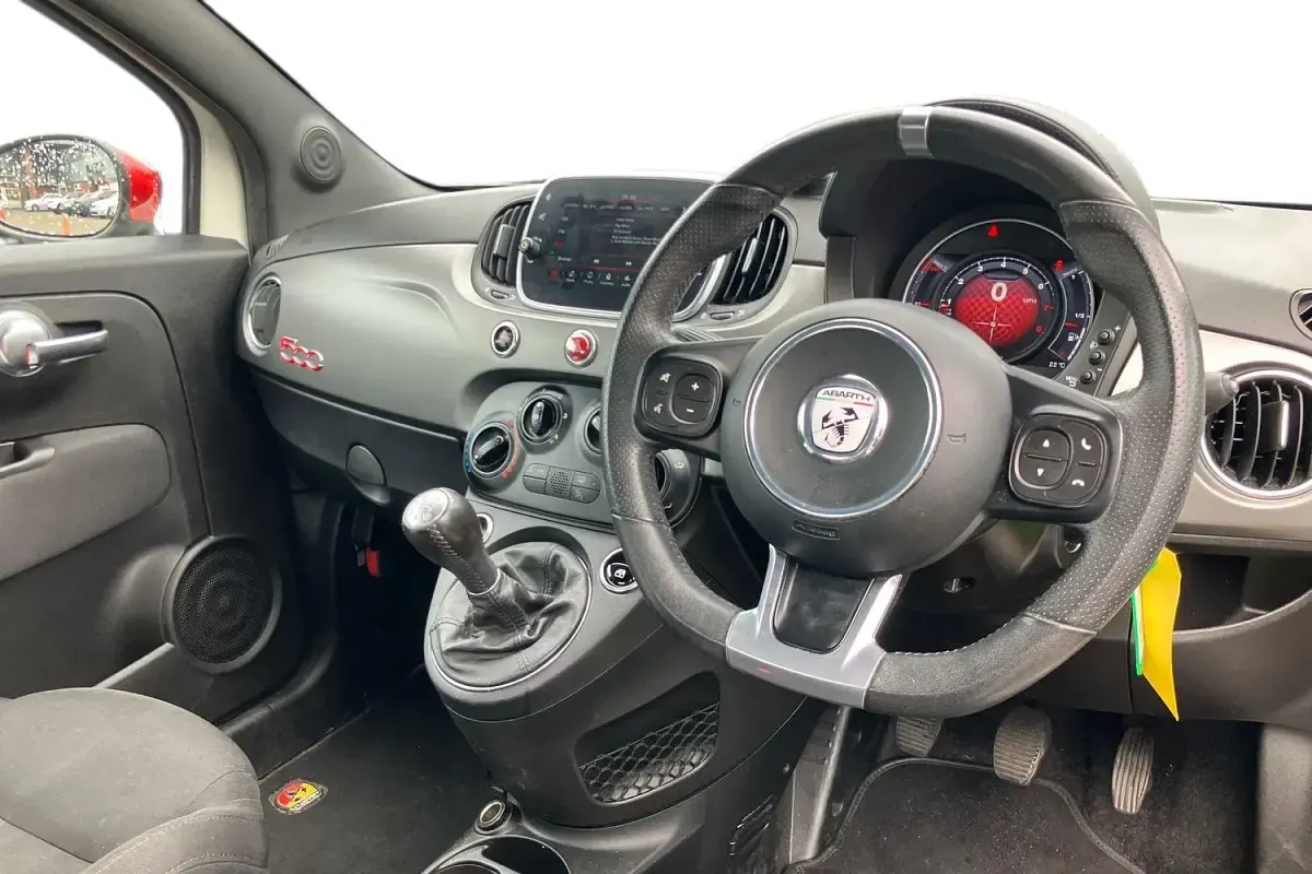 Used Abarth 595 2017 White Hatchback