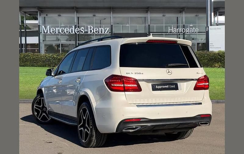 Used Mercedes GLS350 AMG line 254 HP (186 kW) 2018 White SUV