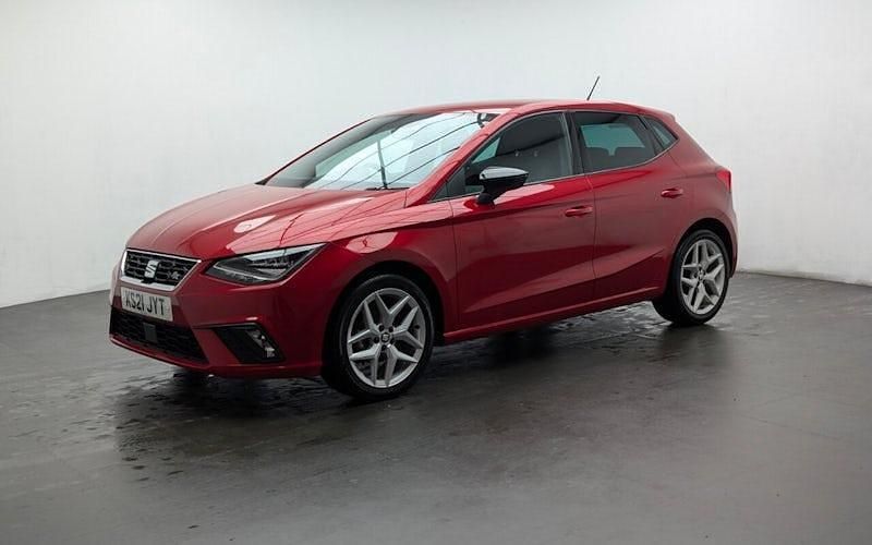 Used Seat Ibiza FR 80 HP (58 kW) 2021 Red Hatchback